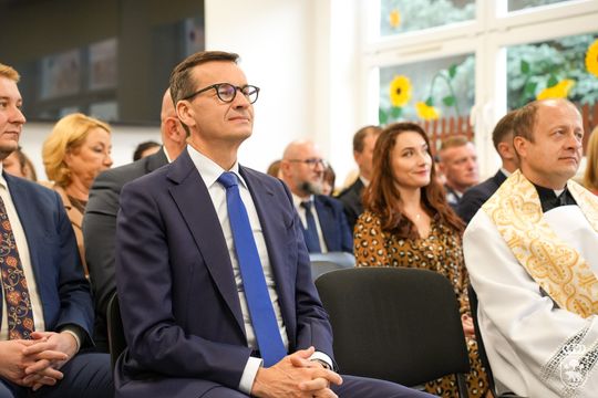 Chełm: Nowy żłobek „Miś” już otwarty. Wstęgę przeciął także Mateusz Morawiecki [GALERIA ZDJĘĆ]