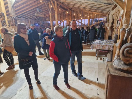 Nadbużańska historia dłutem opowiedziana. Wystawa Rafała Jankowskiego [ZDJĘCIA]