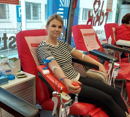 Chełm. Krew dla życia. Szlachetny gest z okazji 100-lecie Policji Kobiecej [GALERIA ZDJĘĆ]