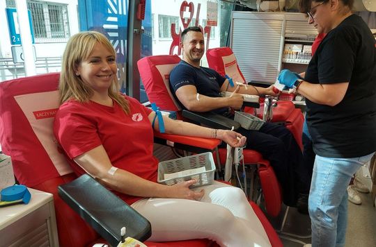 Chełm. Krew dla życia. Szlachetny gest z okazji 100-lecie Policji Kobiecej [GALERIA ZDJĘĆ]