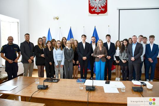 Młodzieżowa Rada Miasta Krasnystaw rozpoczyna kolejny rok pracy [GALERIA ZDJĘĆ]