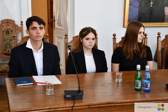 Młodzieżowa Rada Miasta Krasnystaw rozpoczyna kolejny rok pracy [GALERIA ZDJĘĆ]
