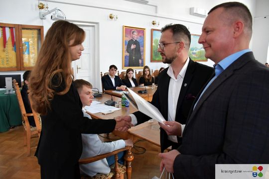 Młodzieżowa Rada Miasta Krasnystaw rozpoczyna kolejny rok pracy [GALERIA ZDJĘĆ]
