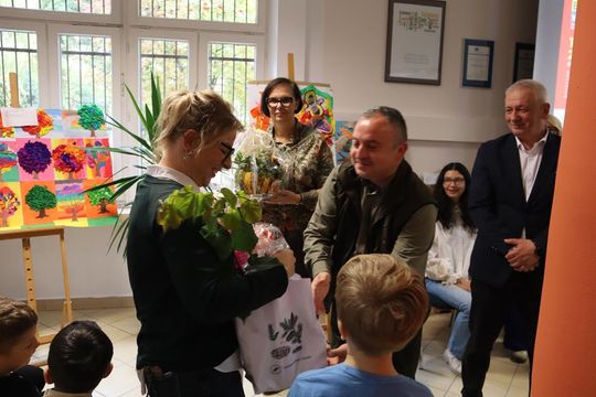 Chełm. Za 17 ton elektrośmieci – 17 nowych drzew na terenie ZSBiG [GALERIA ZDJĘĆ] 