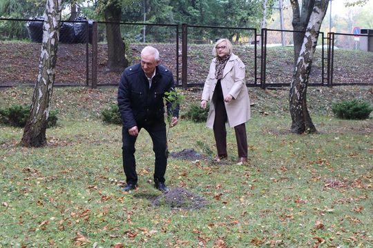 Chełm. Za 17 ton elektrośmieci – 17 nowych drzew na terenie ZSBiG [GALERIA ZDJĘĆ] 