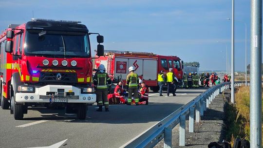 Ratowali poszkodowanych jadących autokarem. Zobaczcie symulację wypadku masowego [ZDJĘCIA]