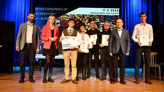 Wyjątkowa frekwencja na akordeonowym przeglądzie w Krasnymstawie [GALERIA ZDJĘĆ]