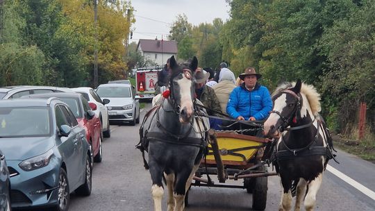 Hubertus w Horodyszczu po raz trzeci. Była gonitwa za lisem i zawody z konikami na patykach [GALERIA ZDJĘĆ]