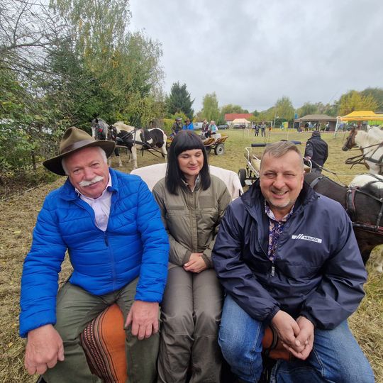 Hubertus w Horodyszczu po raz trzeci. Była gonitwa za lisem i zawody z konikami na patykach [GALERIA ZDJĘĆ]