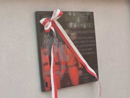 Upamiętnili zamordowanego ratownika medycznego [FILM, ZDJĘCIA]