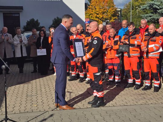 Upamiętnili zamordowanego ratownika medycznego [FILM, ZDJĘCIA]