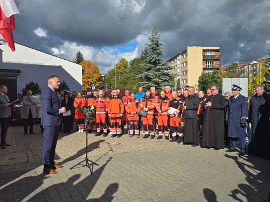 Upamiętnili zamordowanego ratownika medycznego [FILM, ZDJĘCIA]