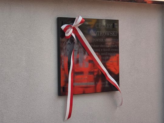 Upamiętnili zamordowanego ratownika medycznego [FILM, ZDJĘCIA]