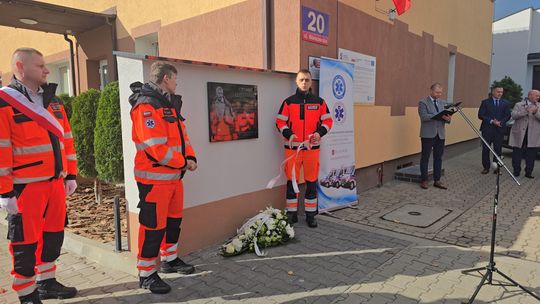 Upamiętnili zamordowanego ratownika medycznego [FILM, ZDJĘCIA]