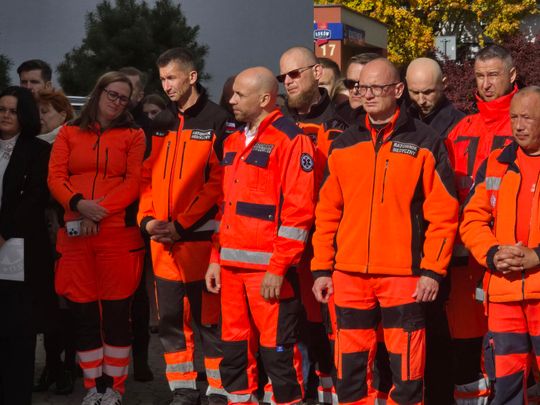 Upamiętnili zamordowanego ratownika medycznego [FILM, ZDJĘCIA]