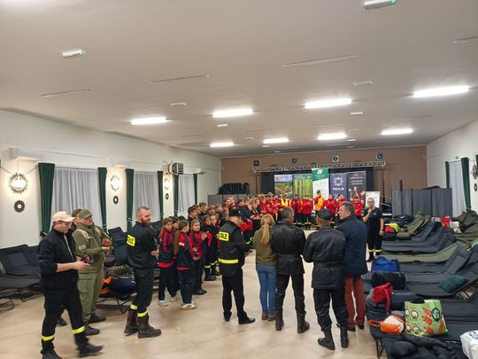 Gm. Kraśniczyn. „Noc w remizie” – młodzi strażacy w akcji [GALERIA ZDJĘĆ] 