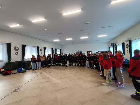 Gm. Kraśniczyn. „Noc w remizie” – młodzi strażacy w akcji [GALERIA ZDJĘĆ] 