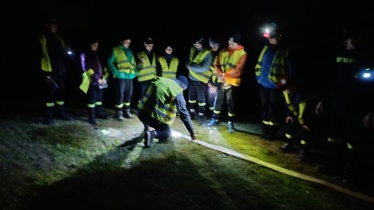 Gm. Kraśniczyn. „Noc w remizie” – młodzi strażacy w akcji [GALERIA ZDJĘĆ] 