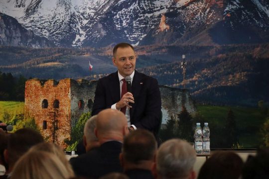 Debata z Karolem Nawrockim [ZDJĘCIA]