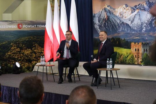 Debata z Karolem Nawrockim [ZDJĘCIA]