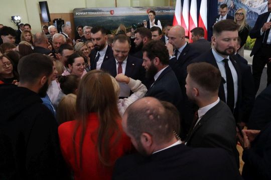 Karol Nawrocki w Tomaszowie Lubelskim [ZDJĘCIA]