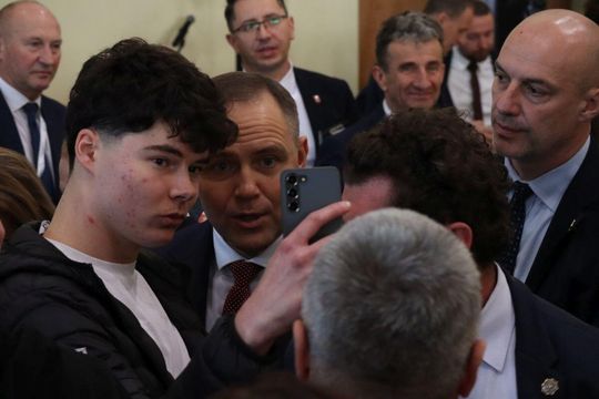 Karol Nawrocki w Tomaszowie Lubelskim [ZDJĘCIA]