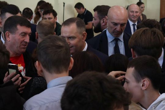 Karol Nawrocki w Tomaszowie Lubelskim [ZDJĘCIA]