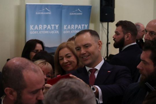 Karol Nawrocki w Tomaszowie Lubelskim [ZDJĘCIA]