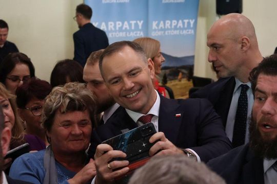 Karol Nawrocki w Tomaszowie Lubelskim [ZDJĘCIA]