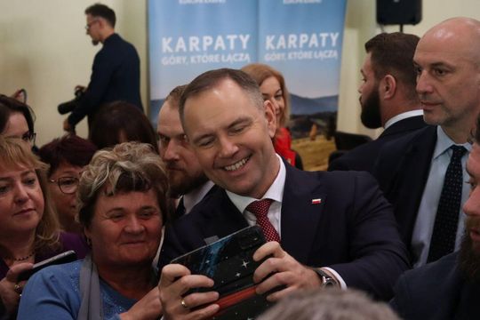 Karol Nawrocki w Tomaszowie Lubelskim [ZDJĘCIA]