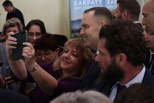 Karol Nawrocki w Tomaszowie Lubelskim [ZDJĘCIA]