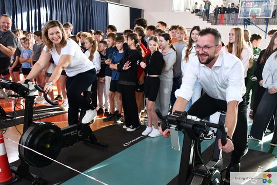 Mistrzyni olimpijska w wioślarstwie Agnieszka Kobus-Zawojska odwiedziła Krasnystaw! [ZDJĘCIA]