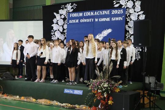 Forum Edukacyjne „Dzieje Oświaty w Gminie Sawin” [GALERIA ZDJĘĆ] 