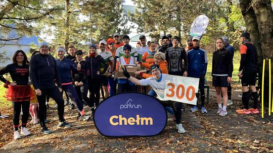 300. wspólnie bieganie! Kolejny jubileusz chełmskiego Parkrunu