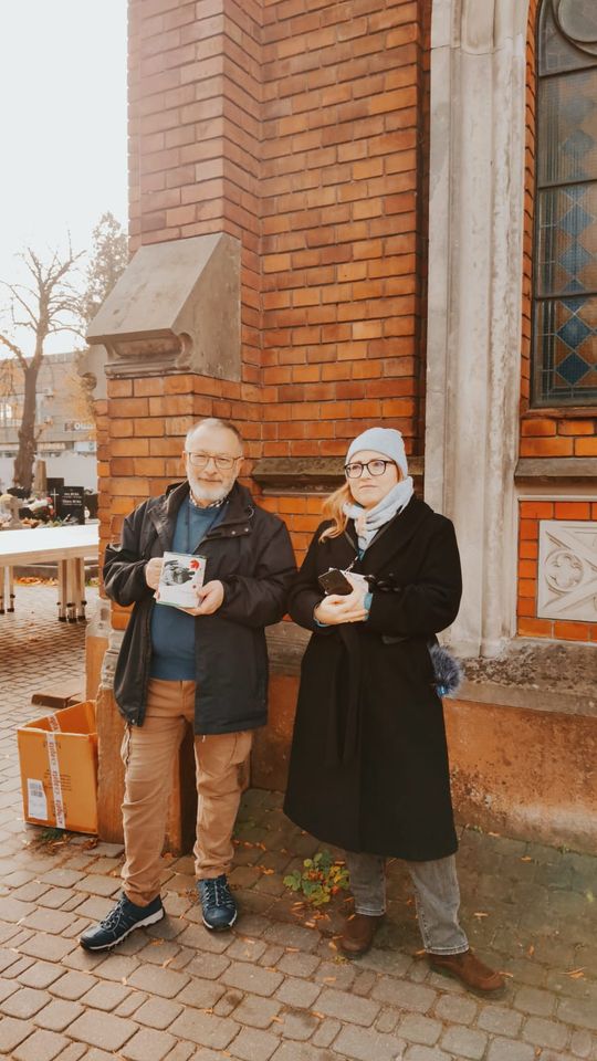 Chełm. Kwesta na chełmskich cmentarzach na renowację historycznych nagrobków [GALERIA ZDJĘĆ]