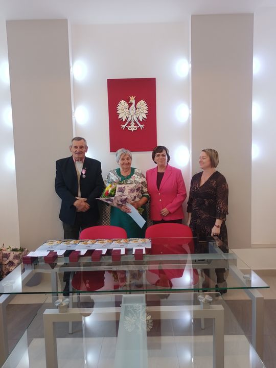 Złote gody w gminie Hanna