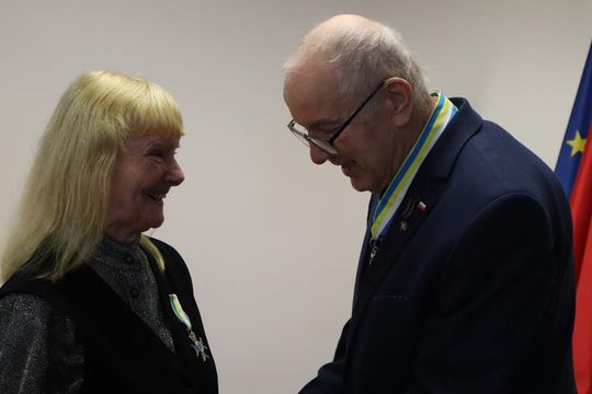 Chełm. Uroczyste wręczenie odznaczeń Stowarzyszenia „Pamięć Jana Pawła II” [GALERIA ZDJĘĆ] 