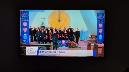 Chór Rapsodia na IV Ogólnopolskim Festiwalu Chóralnym Pieśni Patriotycznej Musica Patriae Poznań 2025 [ZDJĘCIA]