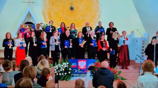 Chór Rapsodia na IV Ogólnopolskim Festiwalu Chóralnym Pieśni Patriotycznej Musica Patriae Poznań 2025 [ZDJĘCIA]