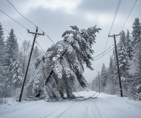 Atak zimy na Zamojszczyźnie. Dziesiątki interwencji straży [ZDJĘCIA]