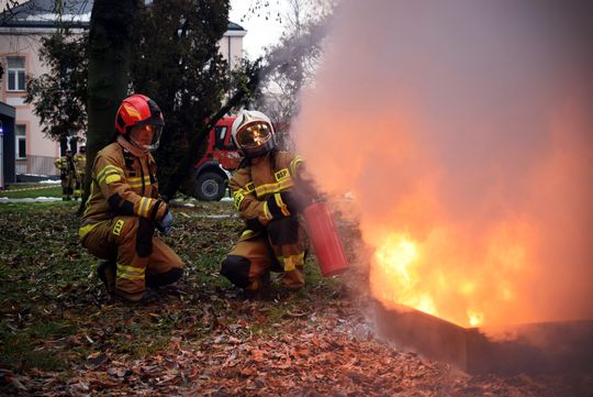 Pożar w Krasnostawskim Szpitalu! To na szczęście tylko ćwiczenia [GALERIA ZDJĘĆ] 