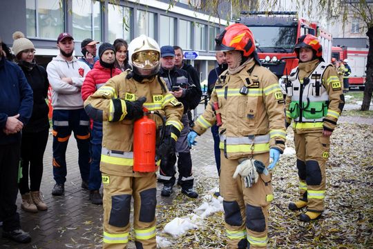 Pożar w Krasnostawskim Szpitalu! To na szczęście tylko ćwiczenia [GALERIA ZDJĘĆ] 