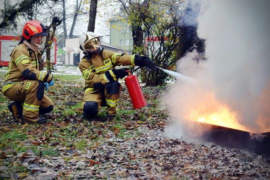 Pożar w Krasnostawskim Szpitalu! To na szczęście tylko ćwiczenia [GALERIA ZDJĘĆ] 