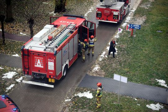 Pożar w Krasnostawskim Szpitalu! To na szczęście tylko ćwiczenia [GALERIA ZDJĘĆ] 