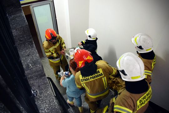 Pożar w Krasnostawskim Szpitalu! To na szczęście tylko ćwiczenia [GALERIA ZDJĘĆ] 