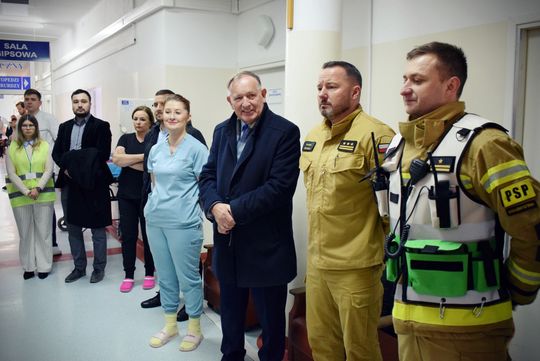 Pożar w Krasnostawskim Szpitalu! To na szczęście tylko ćwiczenia [GALERIA ZDJĘĆ] 