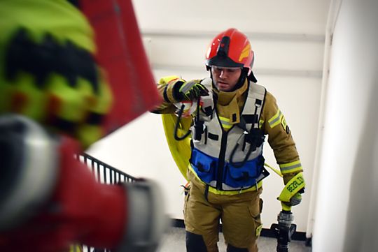 Pożar w Krasnostawskim Szpitalu! To na szczęście tylko ćwiczenia [GALERIA ZDJĘĆ] 