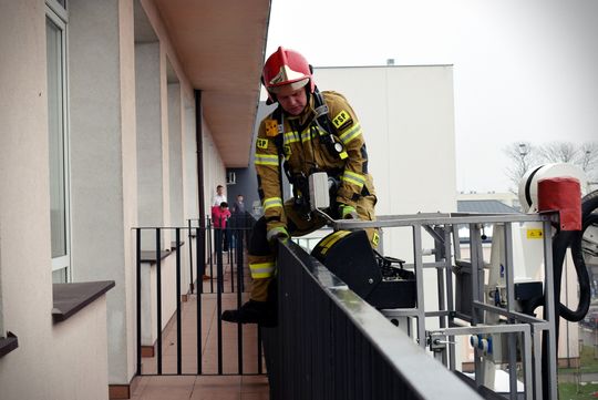 Pożar w Krasnostawskim Szpitalu! To na szczęście tylko ćwiczenia [GALERIA ZDJĘĆ] 