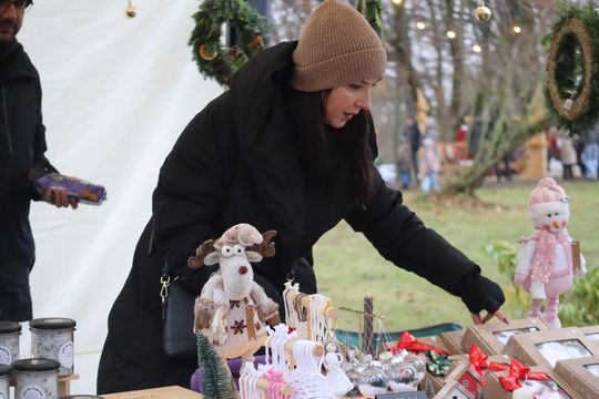 Gm. Siedliszcze. Magiczny Jarmark Bożonarodzeniowy w Dworze Kulik [GALERIA ZDJĘĆ]