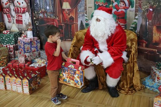 Chełm. Przedszkole nr 15 odwiedził Święty Mikołaj! [GALERIA ZDJĘĆ] 